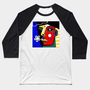 Art face Baseball T-Shirt